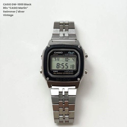 Casio 1000 1982 marlin - dw-1000,